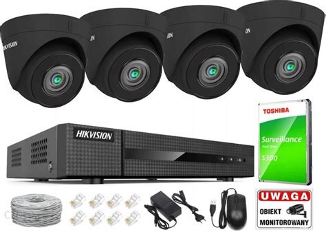 Zestaw Do Monitoringu Hikvision Zestaw Do Monitoringu Ip Poe 4Mp Ip67