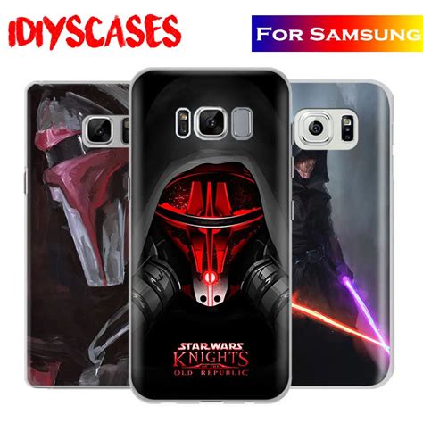 Darth Revan Star Wars Cool Coque Phone Case Shell Cover Bag For Samsung Galaxy S4 S5 S6 S7 Edge