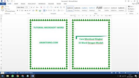 Cara Membuat Bingkai Di Word Dengan Mudah
