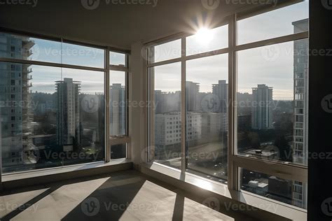 view of urban buildings from apartment window , 26133408 Stock Photo at