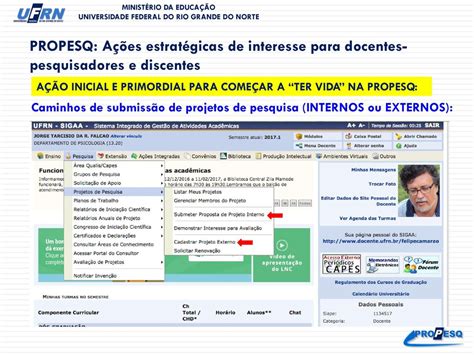 Pr Reitoria De Pesquisa Propesq Ufrn Ppt Carregar