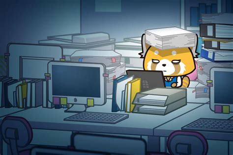 Aggretsuko Season 2 Wallpapers - Wallpaper Cave