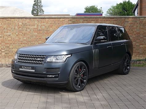 Used Land Rover Range Rover Sv Autobiography Bosphorus Grey Satin