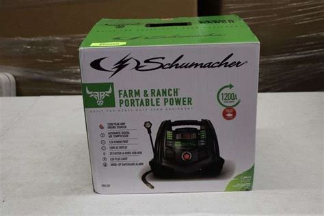 Schumacher Farm And Ranch Portable Power Matthews Auctioneers