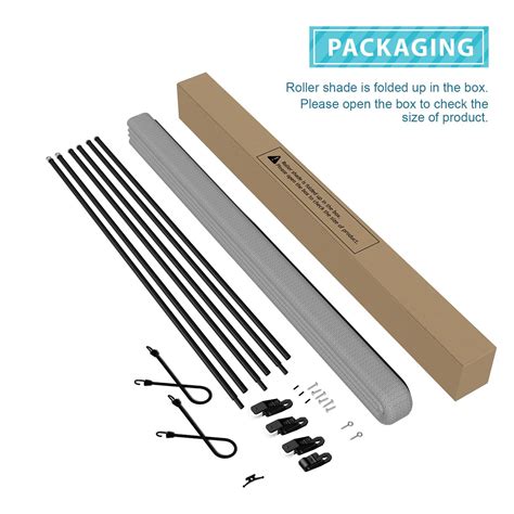 Snapklik.com : Coarbor Outdoor Roll Up Shades Blinds For Porch Patio