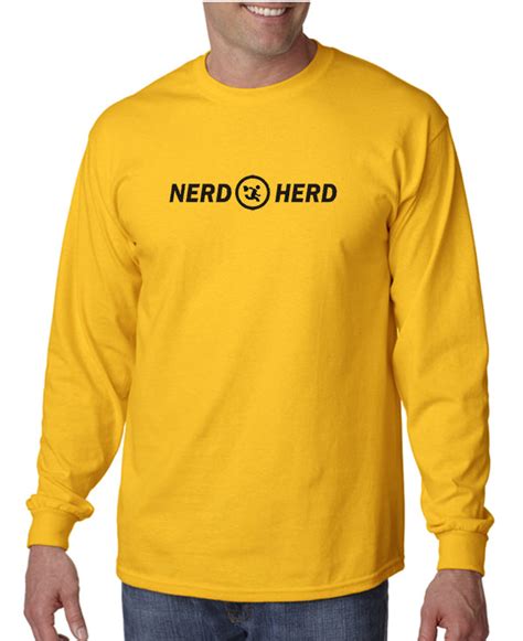 Nerd Herd T Shirt Chuck Tee Shirt Designerteez