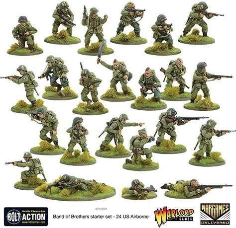 Warlord Games Bolt Action Miniatures Band Of Brothers Starter Set Us