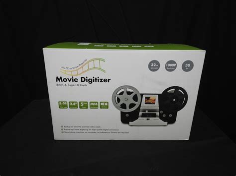 Mm And Super Film To Digital Converter Movie Digitalizer Bigfoot