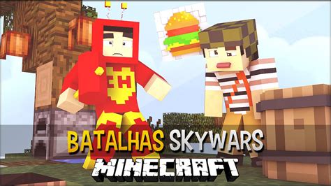 Minecraft Chapolin Colorado Vs Chaves Batalhas SkyWars YouTube