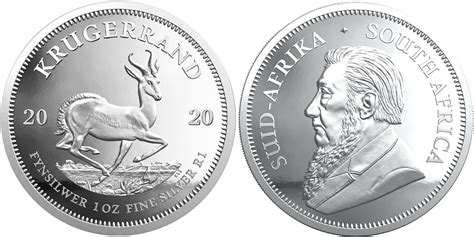 Südafrika 1 oz 31 1g fein 38 72 mm Ø 2020 Krügerrand 1 oz Springbock