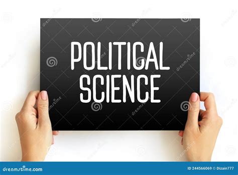 Political Science Study Of Politics And Power From Domestic