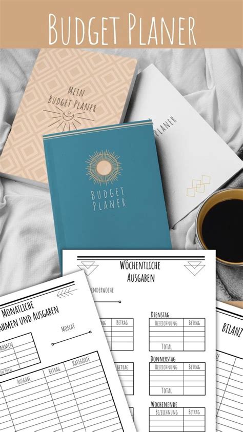 Budget Planer Boho Finanzplaner A5 Finanzbuch Haushaltsbuch Sparen