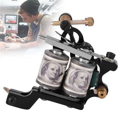 Amazon Sonew Tattoo Machine Metal Gun With Pins Tubes Grips