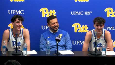 Pitt Basketball Jeff Capel Guillermo Jorge Diaz Graham Postgame