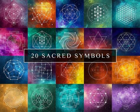 Spirituality Art Sacred Geometry Meditation Set In 2020 Sacred