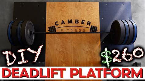 How To Make A Deadlift Platform Professional Diy Weightlifting