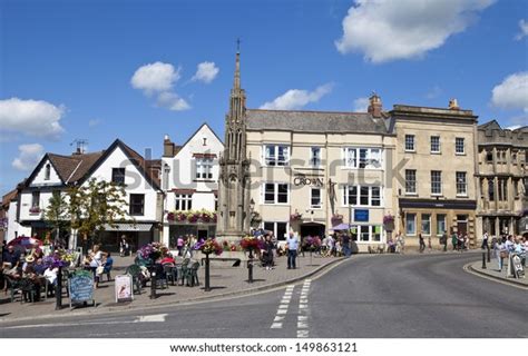 Glastonbury Town Centre Somerset England Stock Photo (Edit Now) 149863121