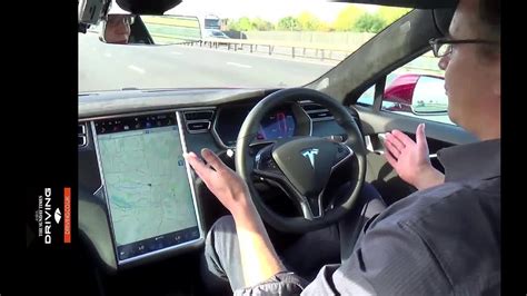 Tesla Model S Autopilot Test On Uk Roads Youtube