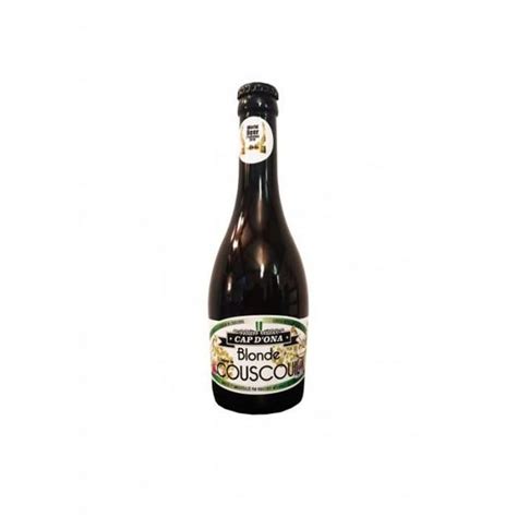 Bière Cap d Ona Blonde à la Liqueur de Coscoll Luxure L La cave Cdiscount