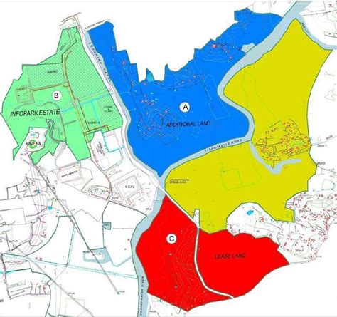 Map of Smart City Kochi Project