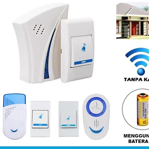 Jual Bel Pintu Rumah V Zorr Wireless Door Bell Remote M Tanpa Kabel