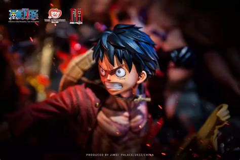 One Piece Monkey D Luffy Ace Resin Statue Von Jimei Palace