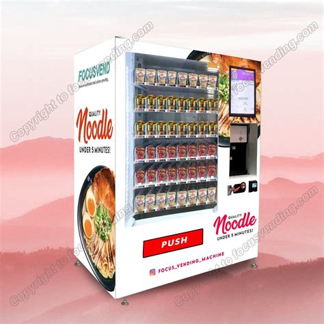 Instant Noodles Vending Machine With Water Dispenser Instant Noodle