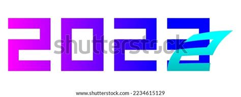 Cool New Year 2023 Logo Stock Vector (Royalty Free) 2234615129 ...