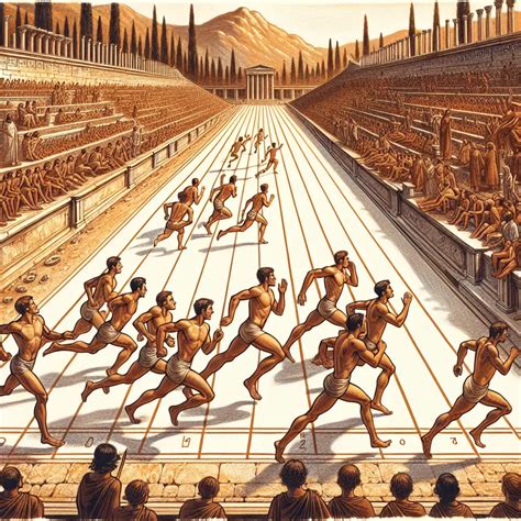 hoe werd de dubbele stadionloop  het oude griekenland beoefend