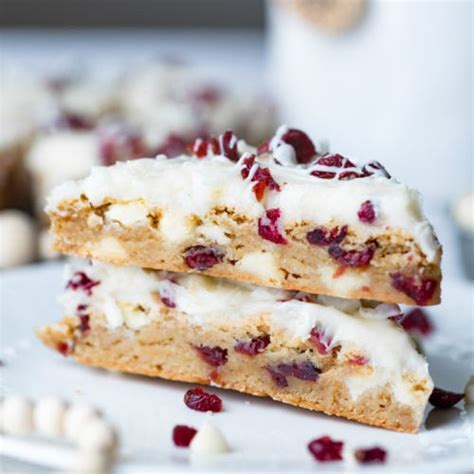 Cranberry Bliss Bars Oh Sweet Basil