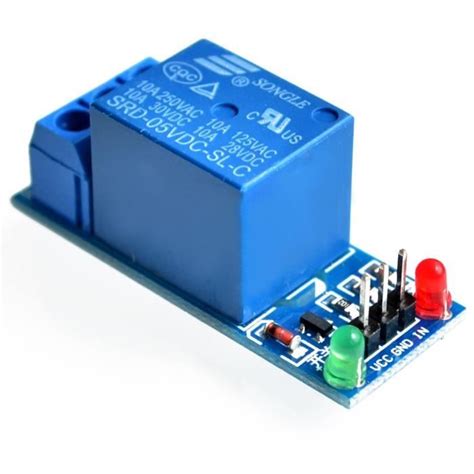 Module relais 5v 1 canal pour Arduino Raspberry Electroménager