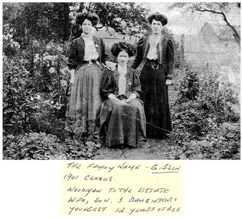 The Gibson Family - 1901 – Escrick Heritage