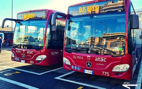 Roma E I Trasporti Green Su Strada Nuovi 70 Autobus Atac Ibridi