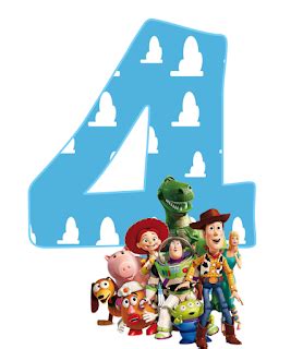 Abecedario y números toy story Artofit