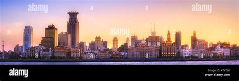 Shanghai skyline cityscape Stock Photo - Alamy