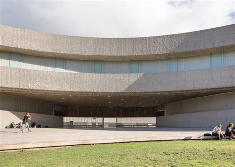 Corduroy Textured Concrete Wrap Gpy Arquitectos Art School In Tenerife