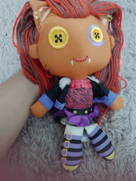 Boneca De Pano Monster High Clawdeen Pel Cia Monster High Usado