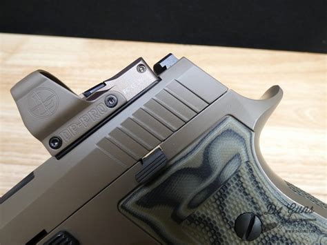 Sig Sauer P320 AXG Scorpion Custom Works FDE 9mm W Delta Point Pro