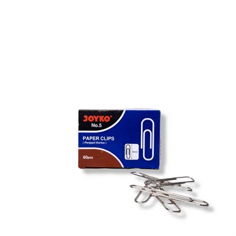 Jual Joyko Paper Clip Penjepit Kertas No 5 Shopee Indonesia