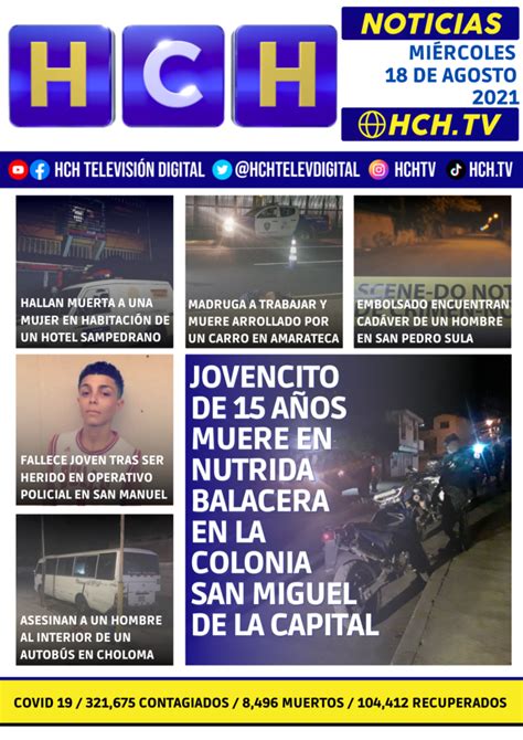 Portada Hch De Agosto De Hch Tv