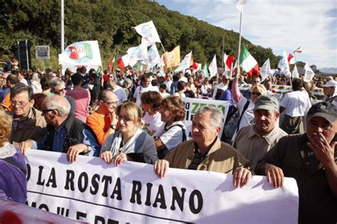 Riano In Corteo No Alla Discarica La Repubblica