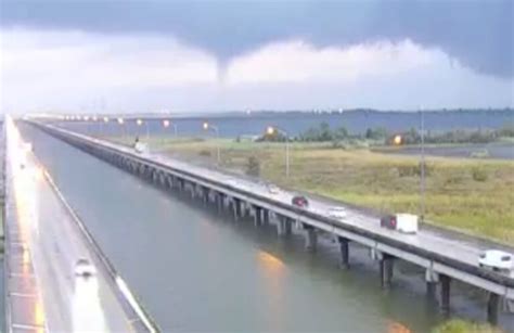 Photo View Of Tornado In Spanish Fort Alabama From Interstate