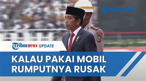 Alasan Presiden Jokowi Pilih Jalan Kaki Saat Cek Pasukan Di Hut