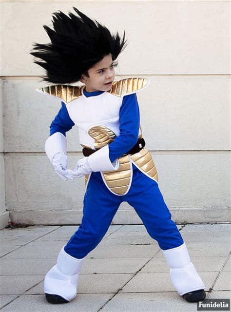 Kids Vegeta Costume Dragon Ball The Coolest Funidelia