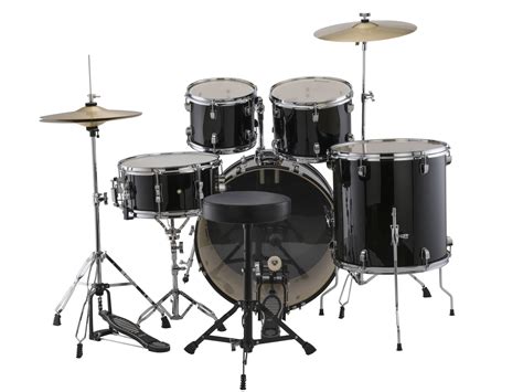 Ludwig Backbeat Lc Complete Piece Drum Set With Hardware And