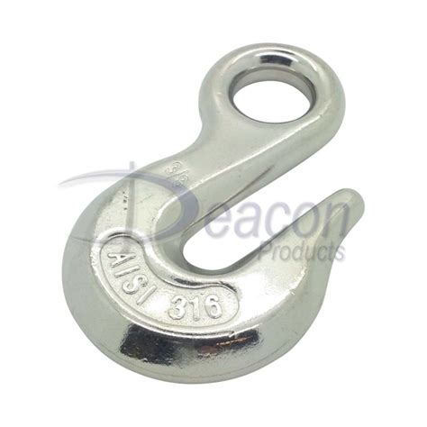 Stainless Steel Rigid Eye Boat Snap Hook Deacon Products Ltd