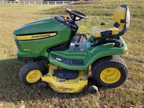 2012 John Deere X360 Lawn And Garden Tractors Machinefinder