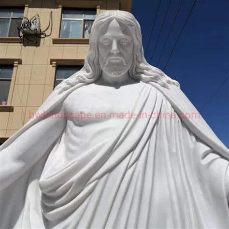 Blve Church Life Size White Stone Religious Jesus Large Outdoor