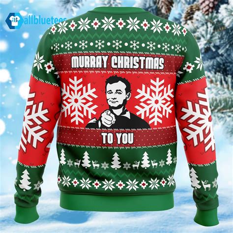 Murray Christmas Bill Murray Ugly Christmas Sweater