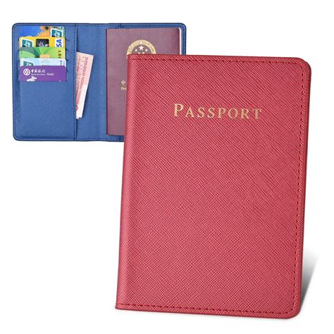 Fundas Protectoras De Pasaporte Para Hombre Y Mujer Funda De Cuero